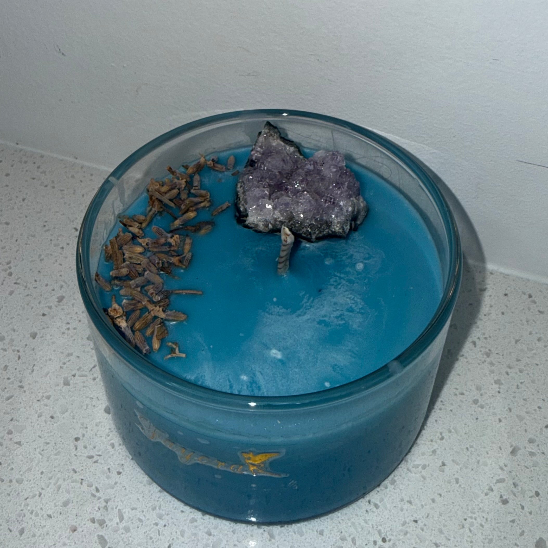 Amethyst Candle