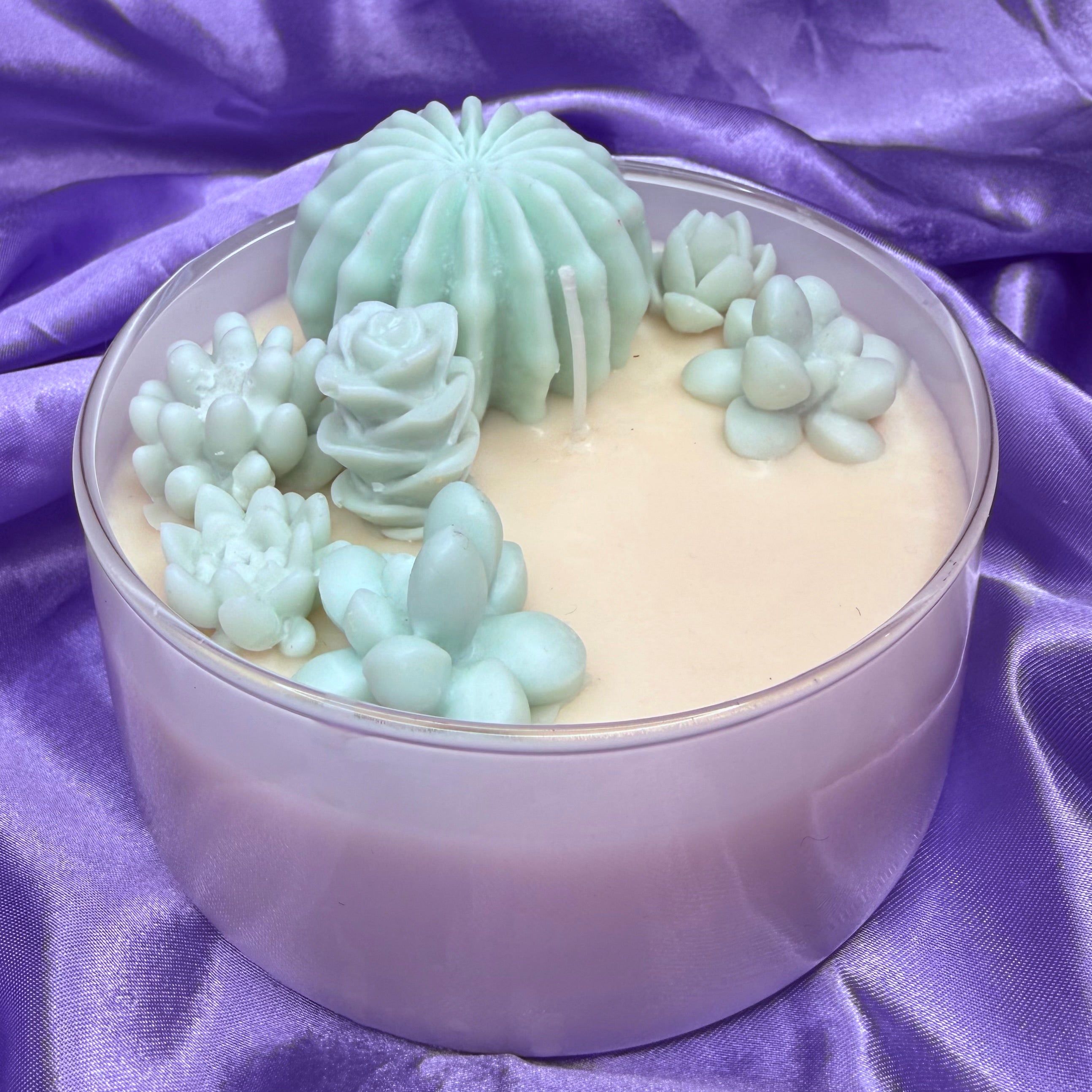 Succulent Bowl Candle