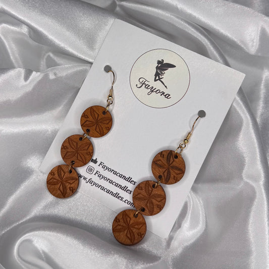 Talavou Wooden Earrings