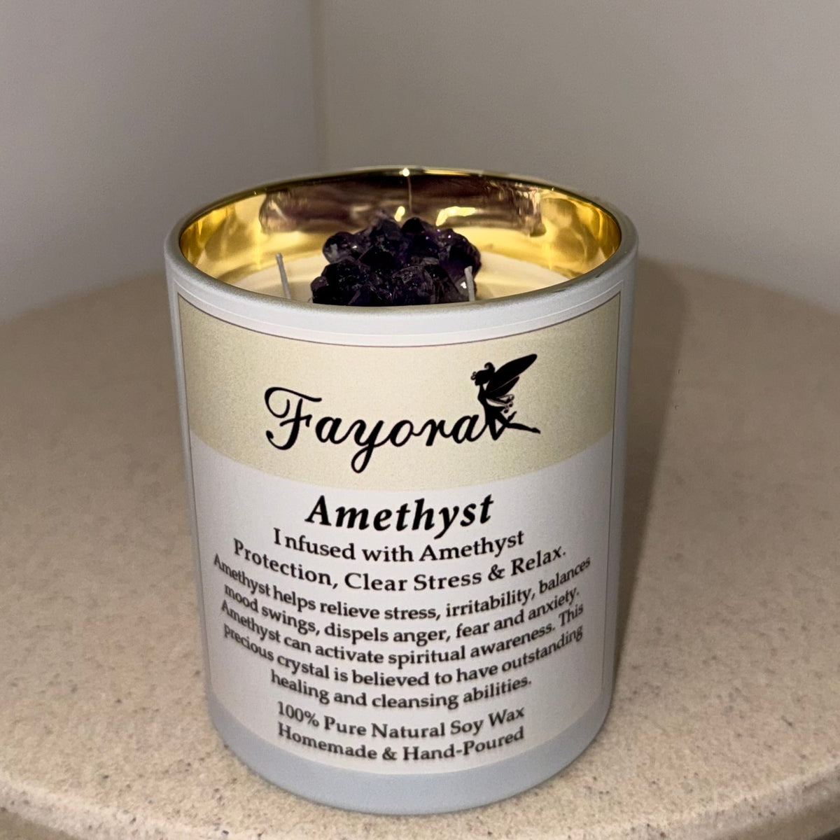 Amethyst Candle (360g)