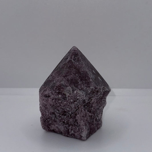 Lepidolite Cut Base Point