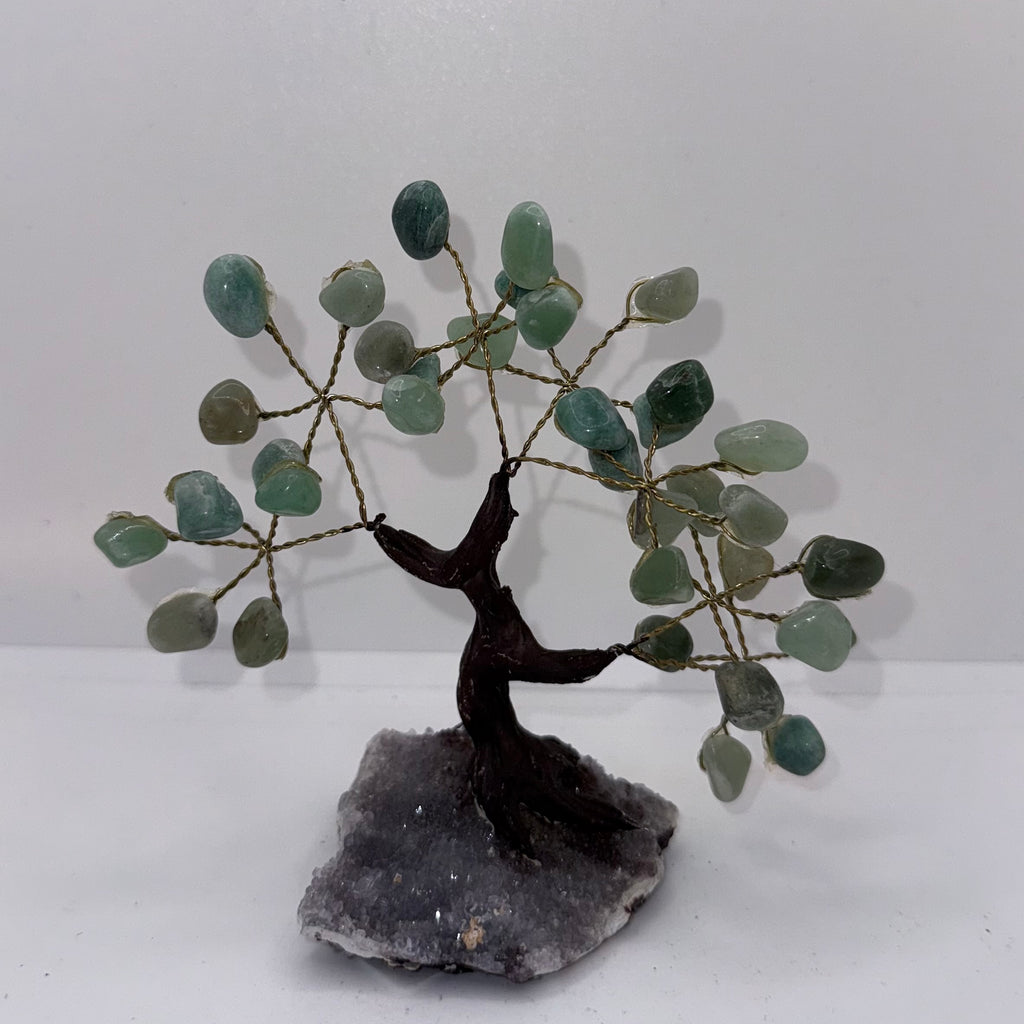 Green Aventurine Druze Chip Tree