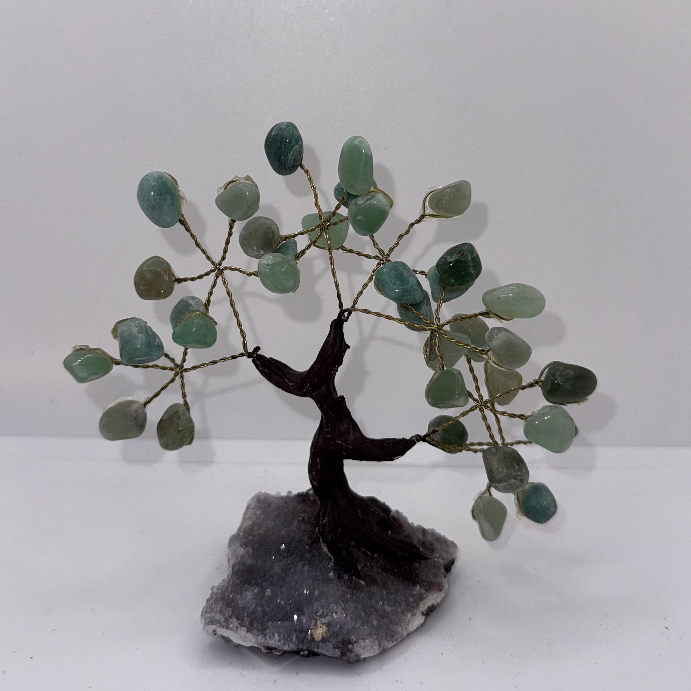 Green Aventurine Druze Chip Tree