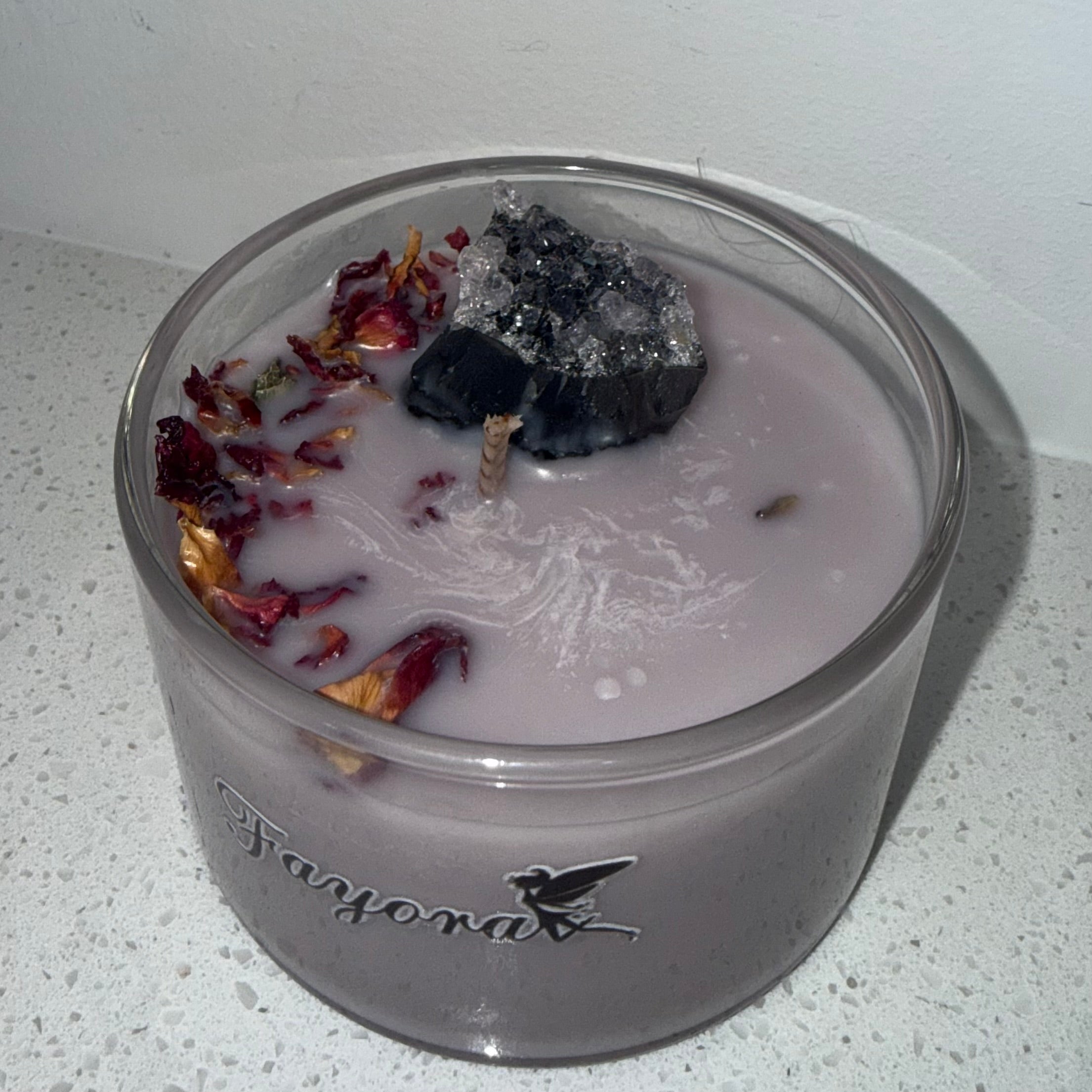 Amethyst Candle