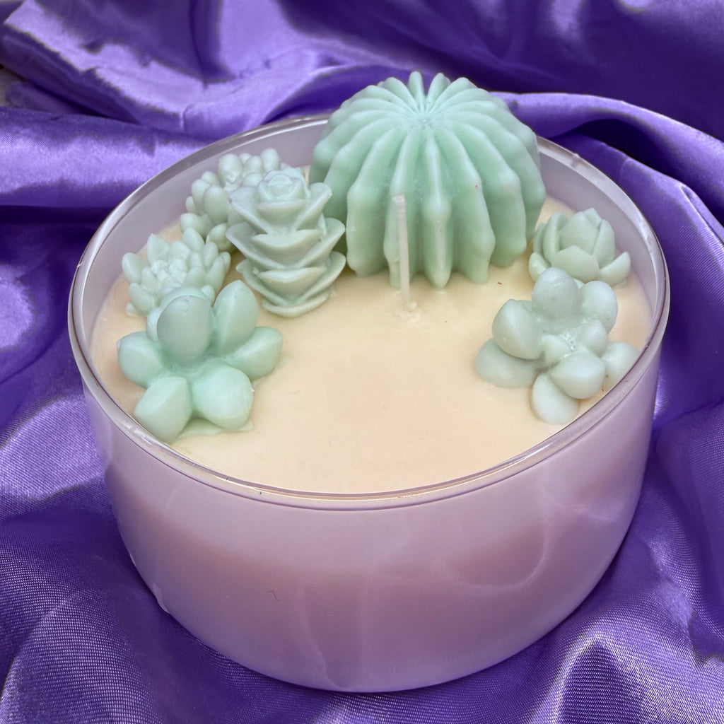 Succulent Bowl Candle