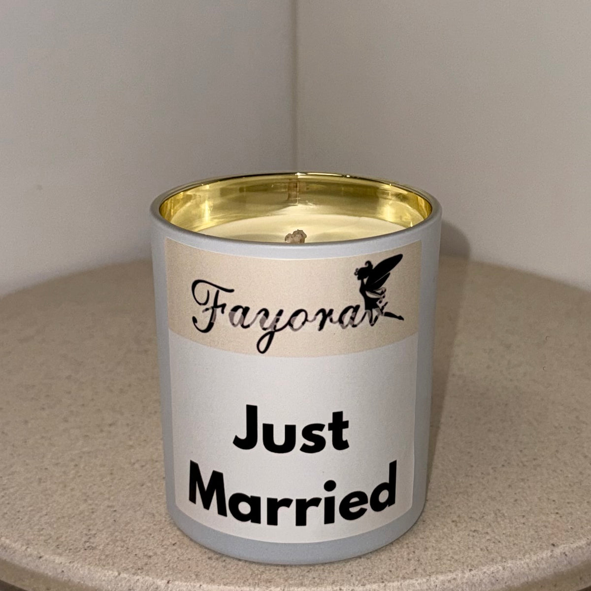 Just Married Candle  (350g)