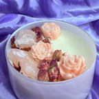 Rose Quartz Bowl Candle