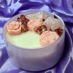 Rose Quartz Bowl Candle