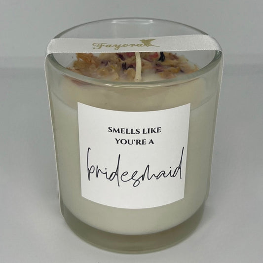 Bridesmaid Candle