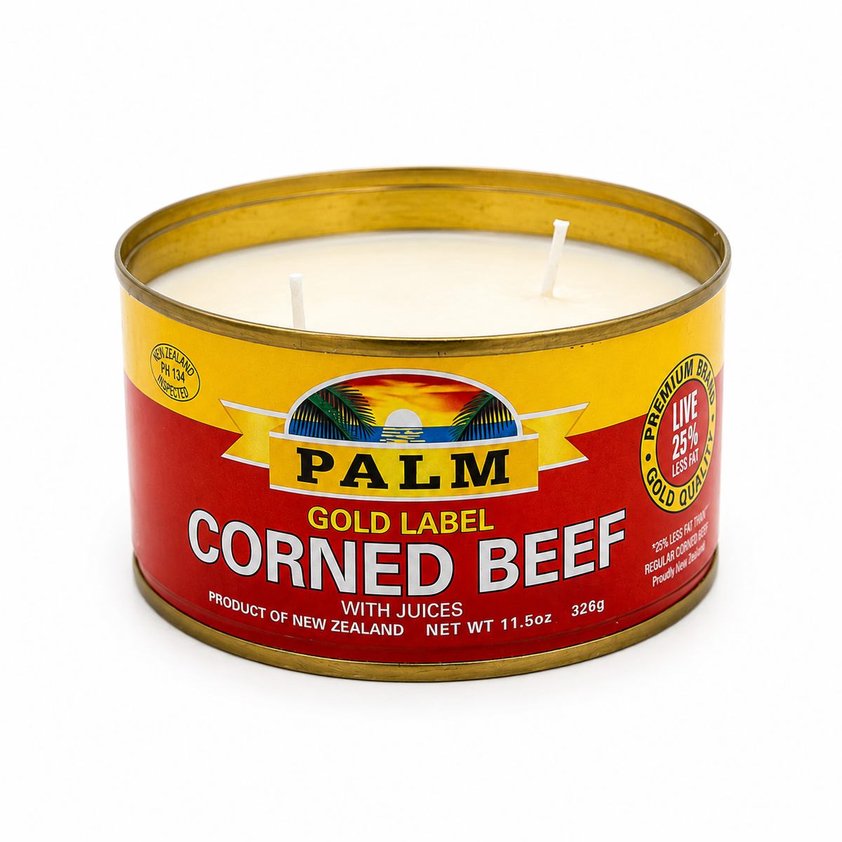 Gold Label Corned Beef Candle