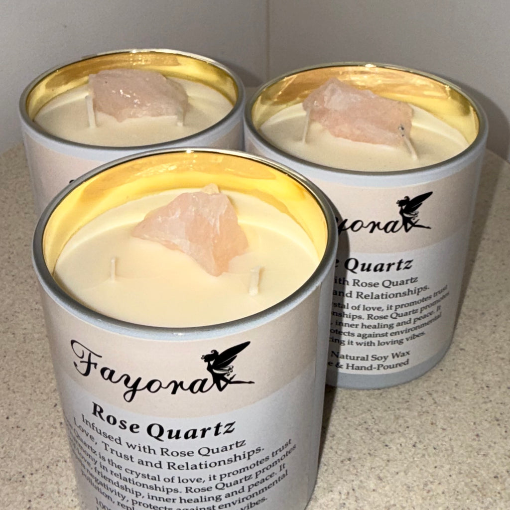 Rose Quartz Candle (360g)