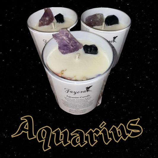 Aquarius Candle