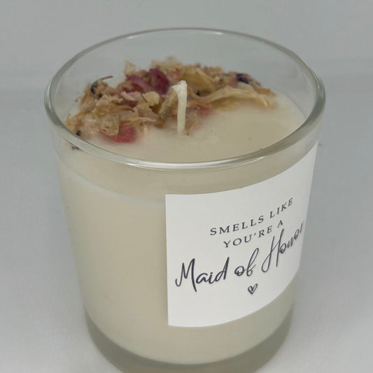 Maid Of Honor Candle