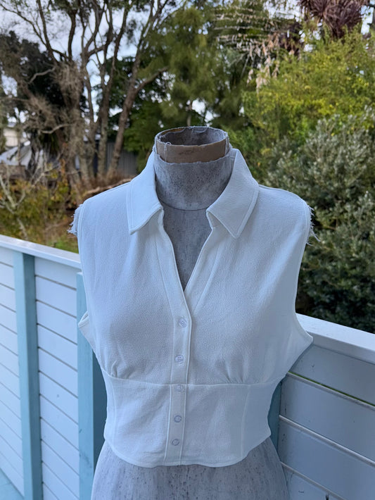 Blouse Crop Top