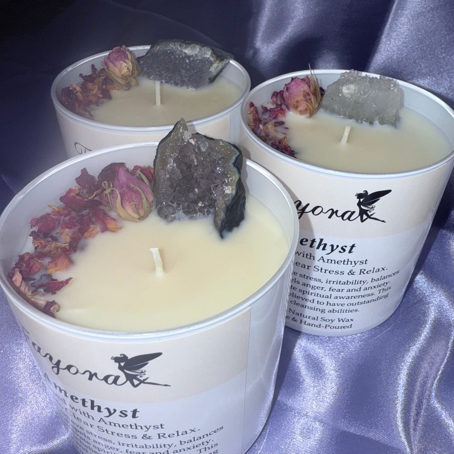 Amethyst Mini Candle