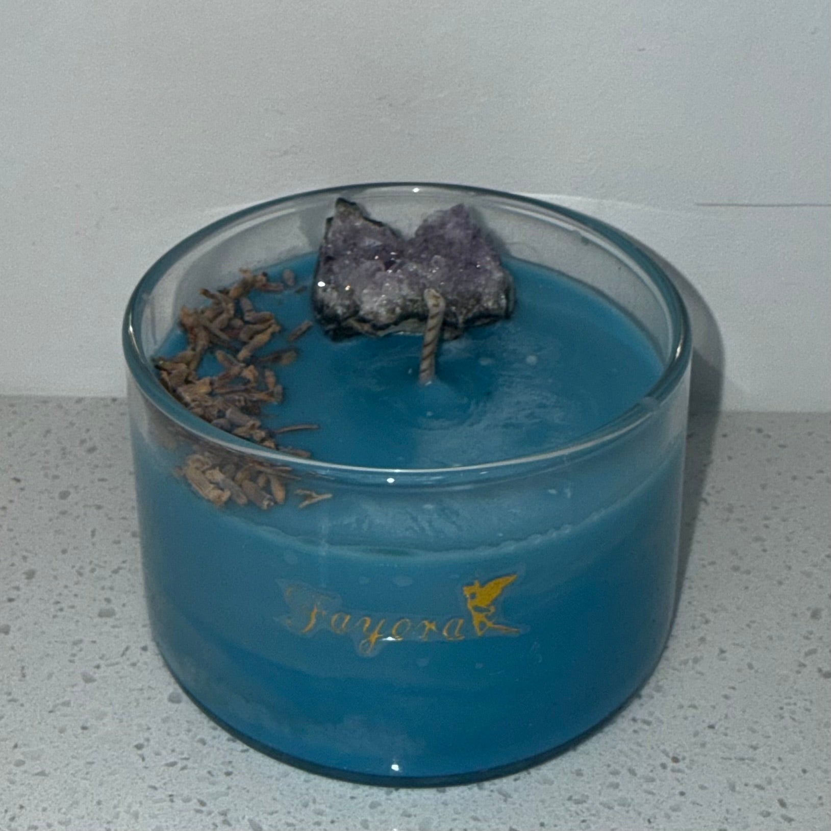 Amethyst Candle