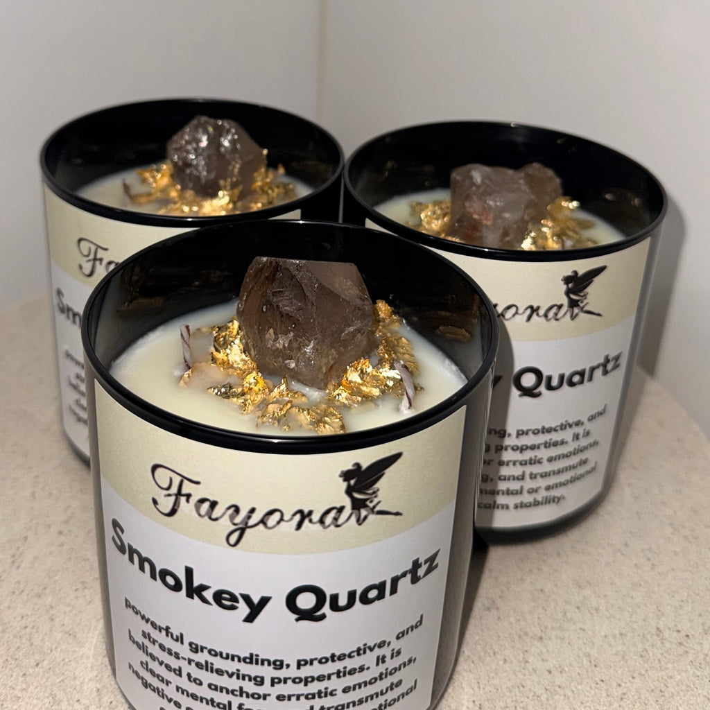 Smokey Quartz Candle (450g)