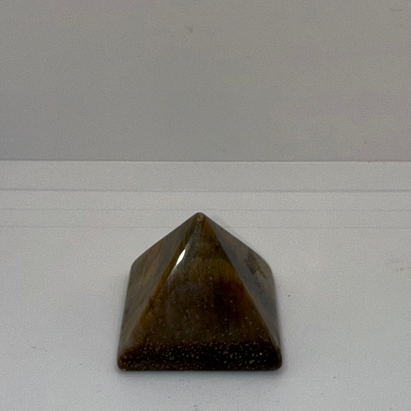 Tigers Eye Pyramid