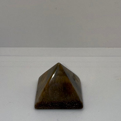 Tigers Eye Pyramid