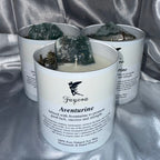 Aventurine Mini Candle