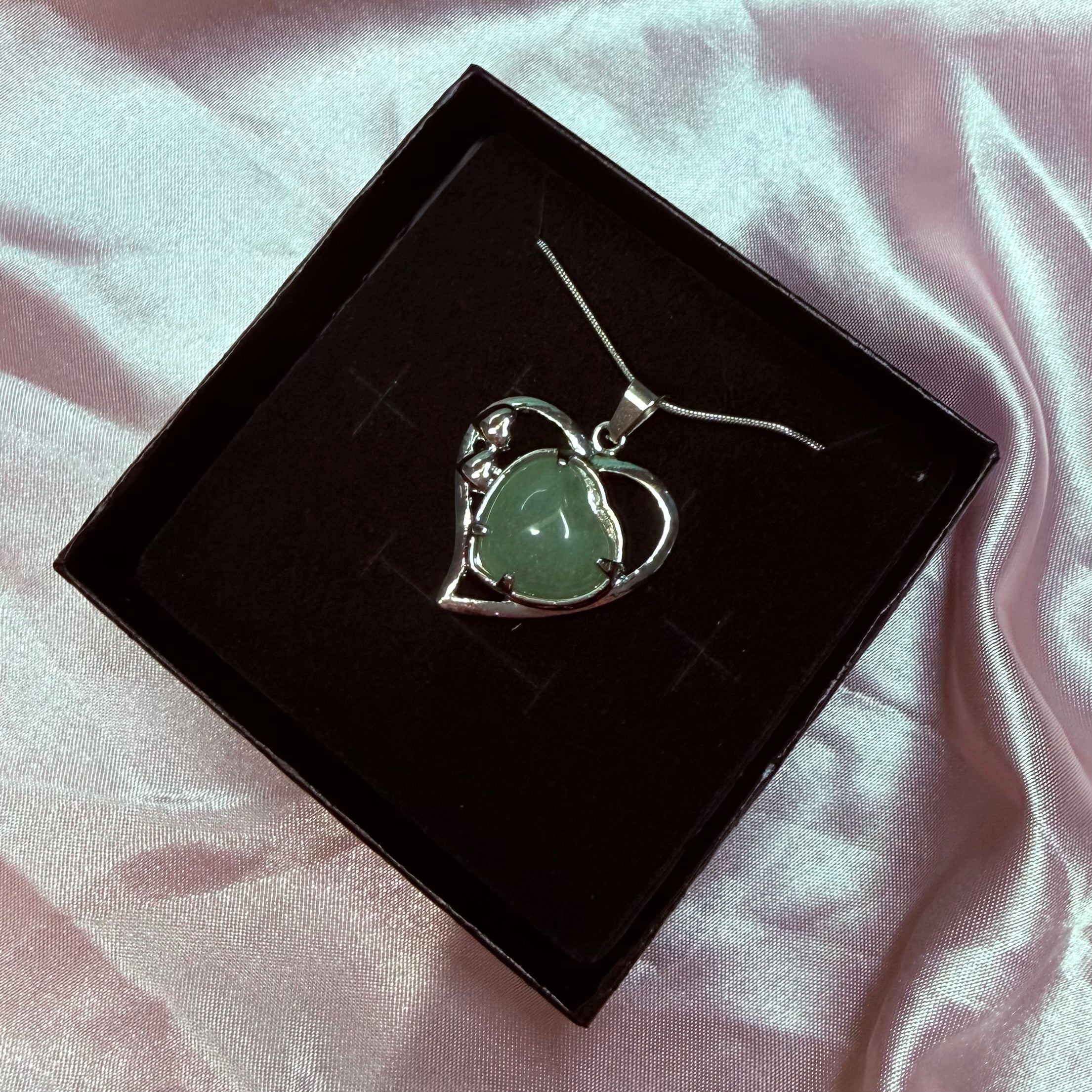 Aventurine Heart Pendant