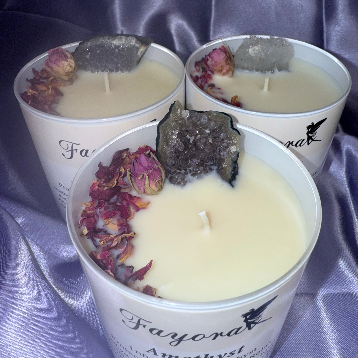 Amethyst Mini Candle