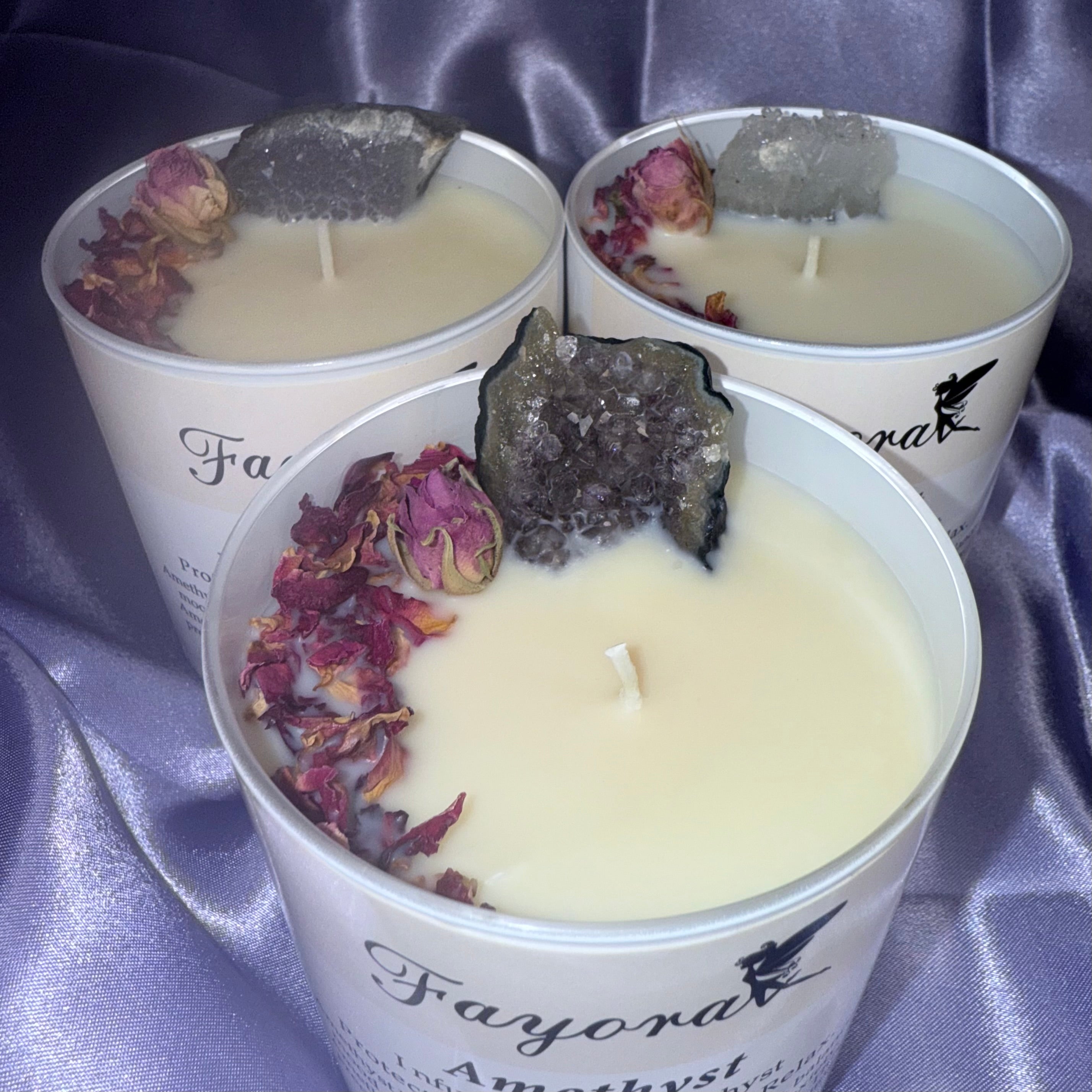Amethyst Mini Candle