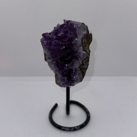 A Grade Amethyst Druze Stand