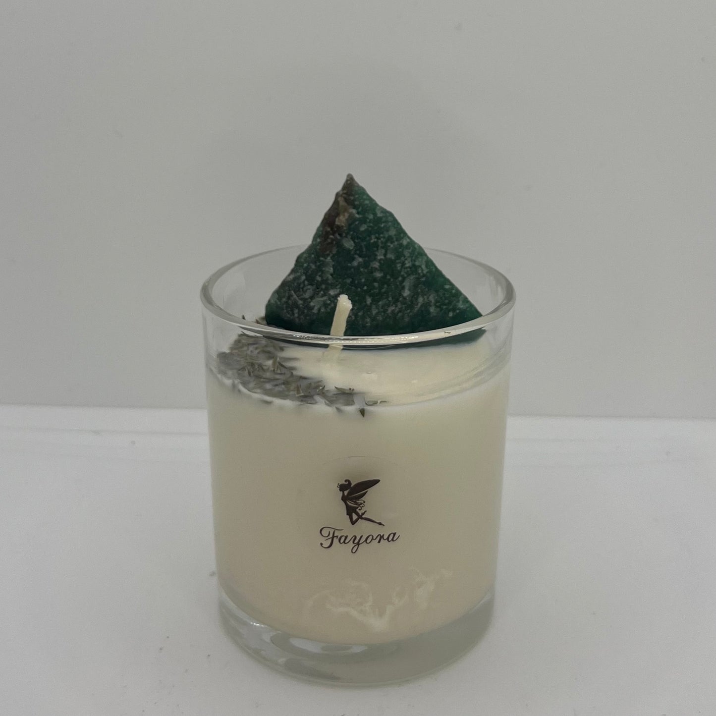 Aventurine Candle - Imperfections