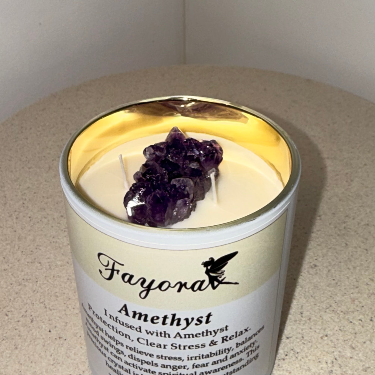 Amethyst Candle (360g)