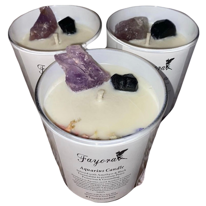 Aquarius Candle