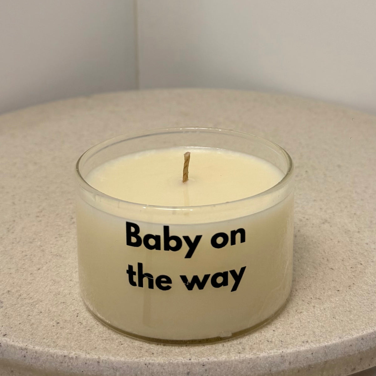 Baby On The Way candle (225g)
