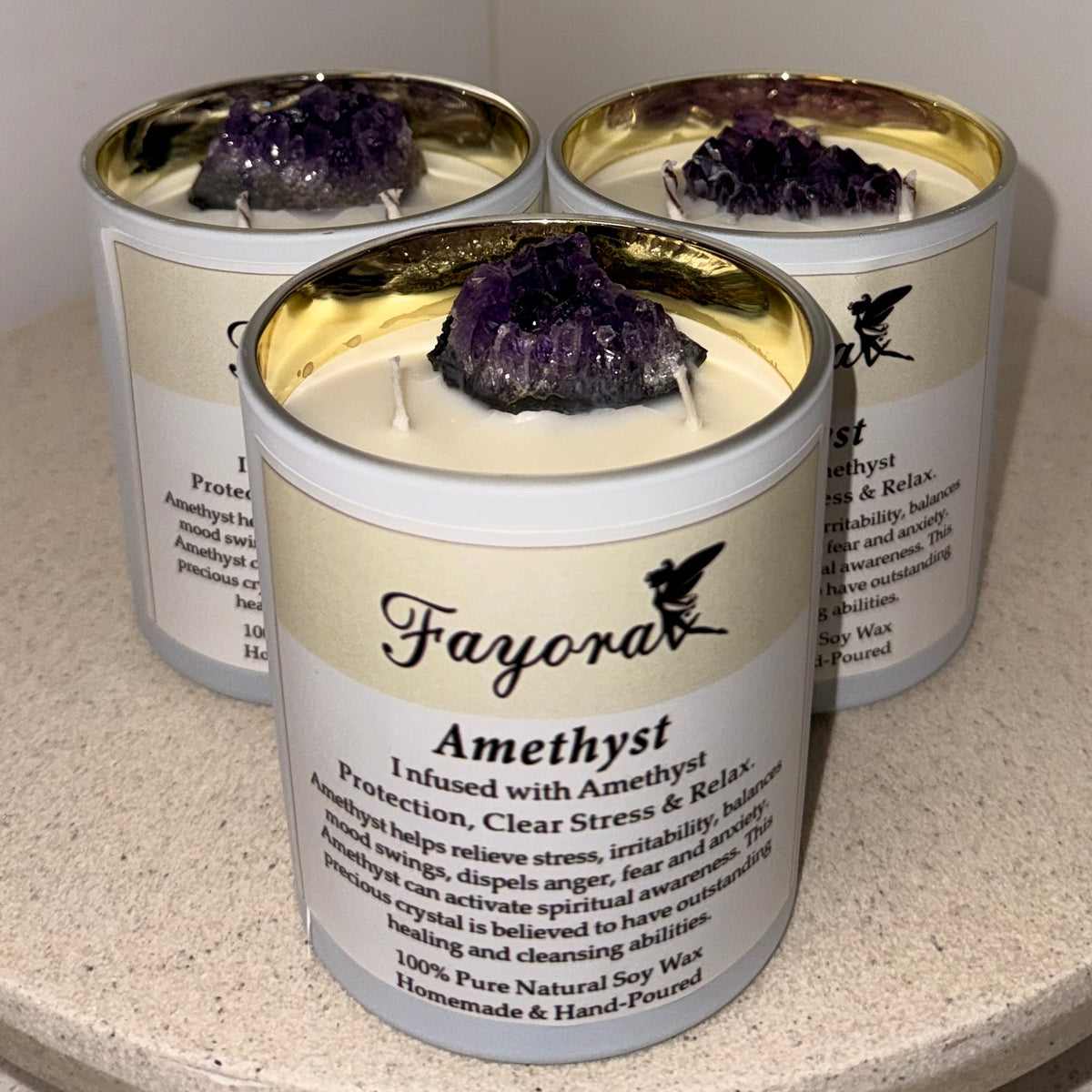 Amethyst Candle (360g)