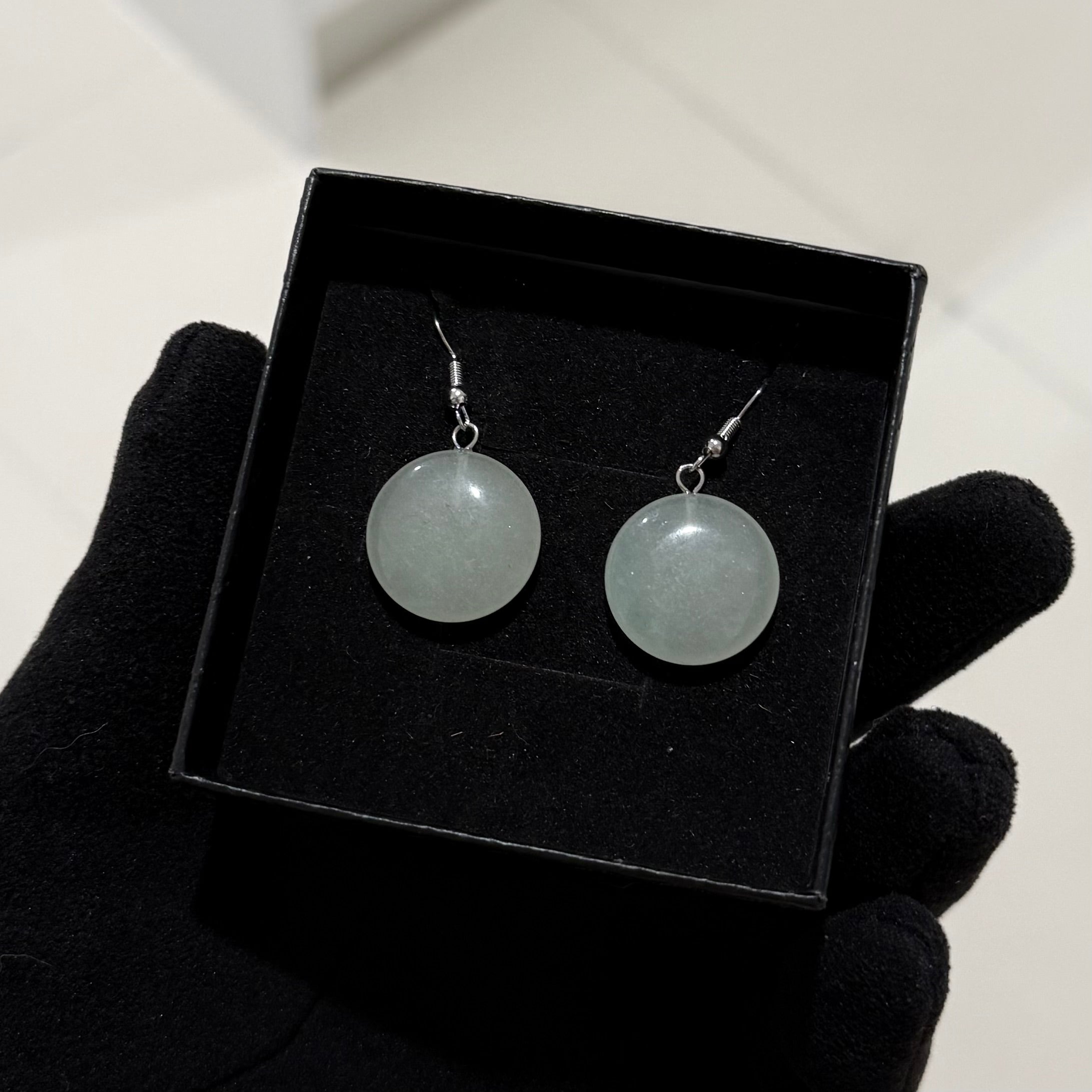 Aventurine Crystal Earrings