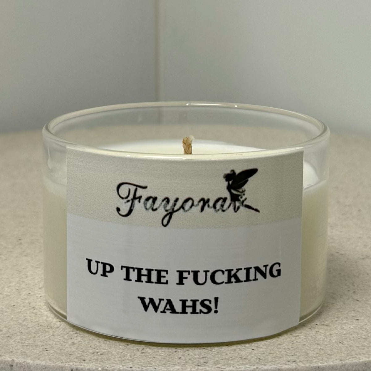 Up the fucking WAHS candle (225g)