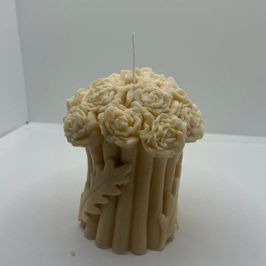 Bouquet Roses Candle