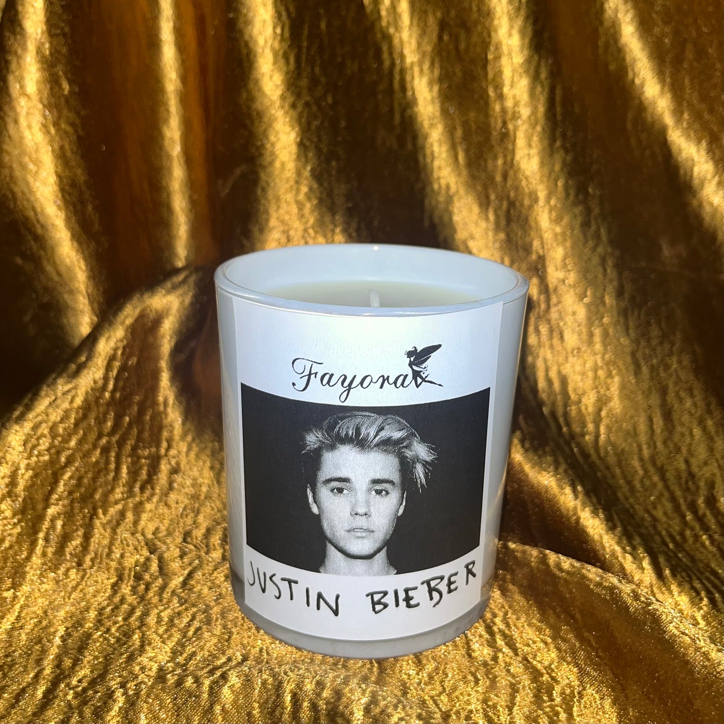 Justin Bieber Candle