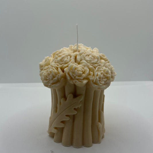 Bouquet Roses Candle