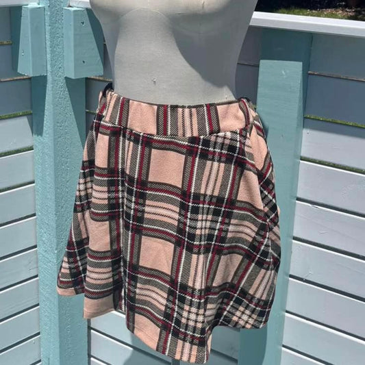 Pink Plait Skirt