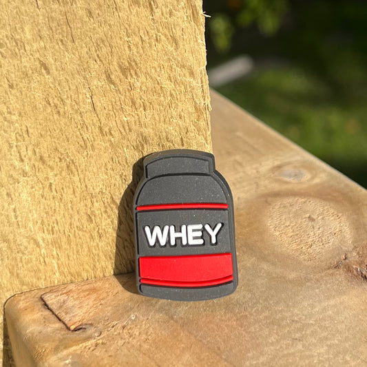 Whey Protein Powder Croc Charm