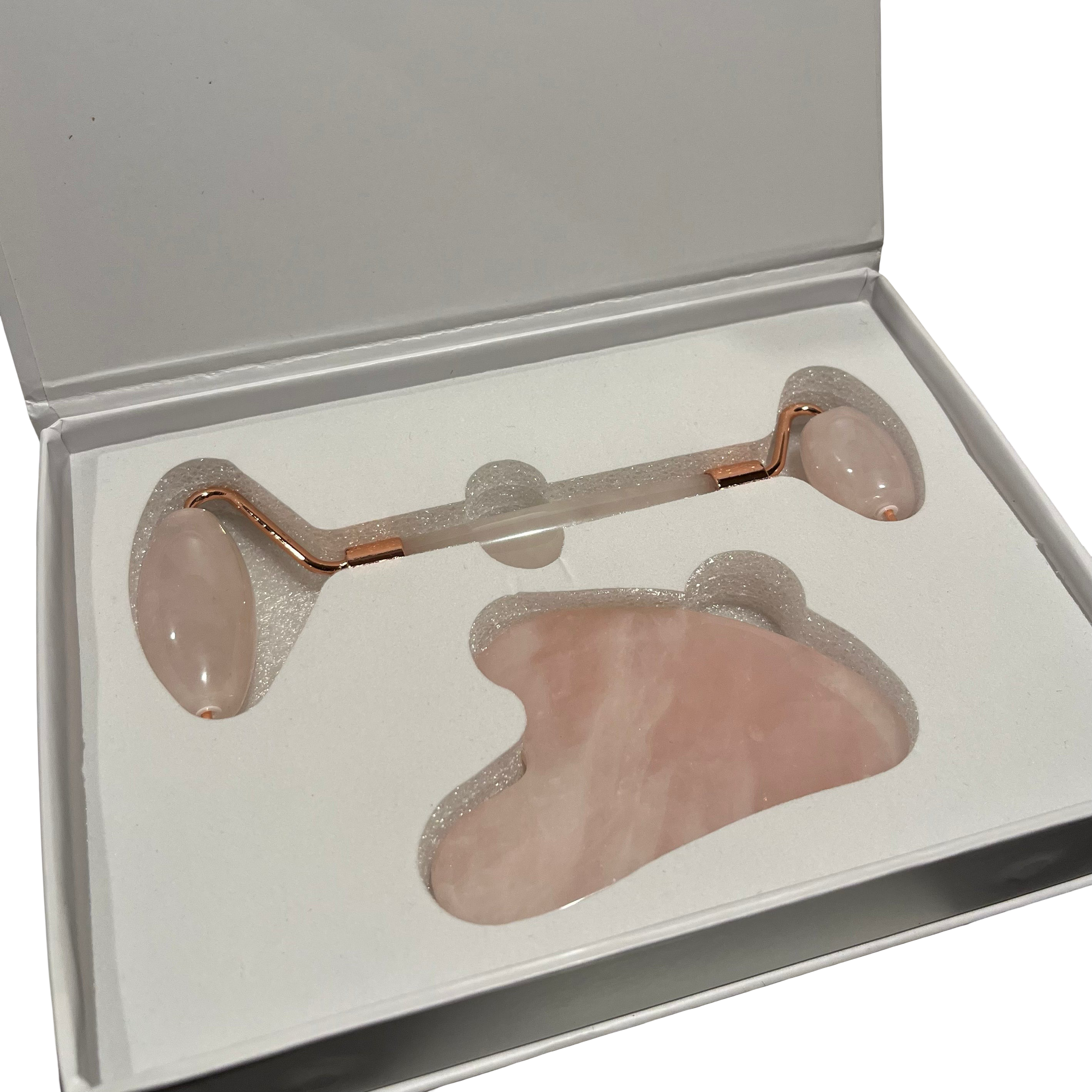 Rose Quartz Roller & Gua Sha Pack
