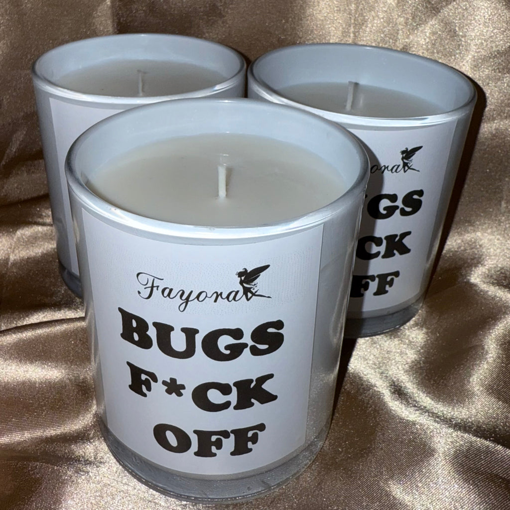 BUGS F*CK OFF CANDLE