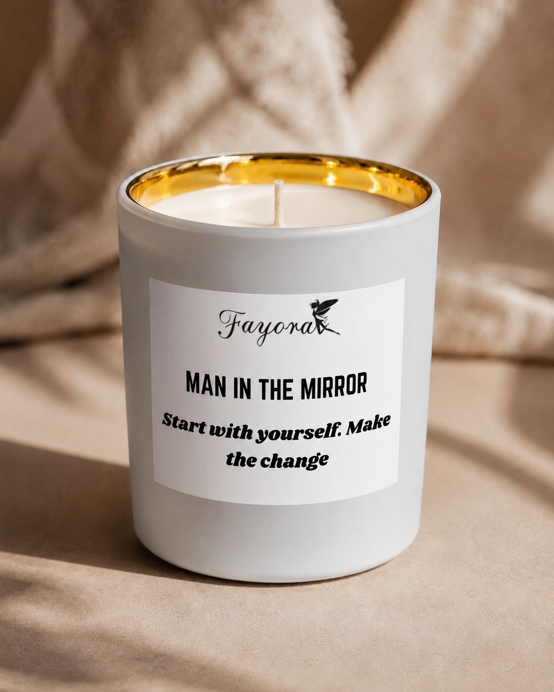 Man In The Mirror Candle (400ml)