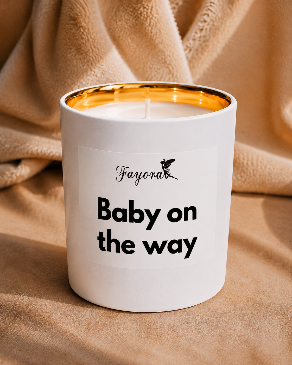 Baby On The Way Candle