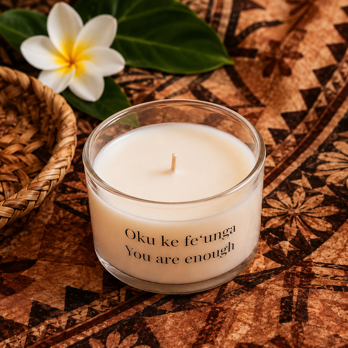 Tongan You Are Enough Candle (225g)