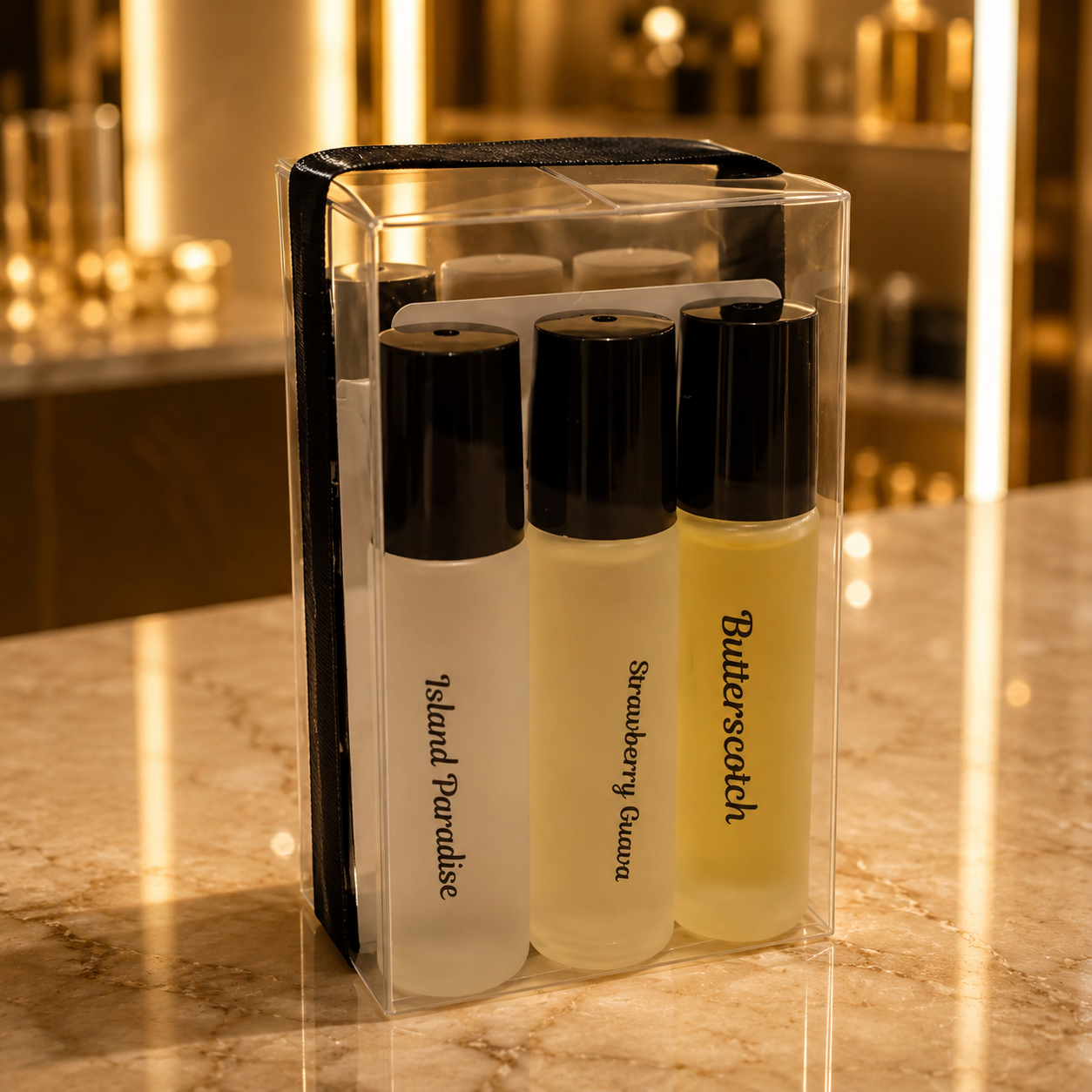 6x Perfume Roll On Set