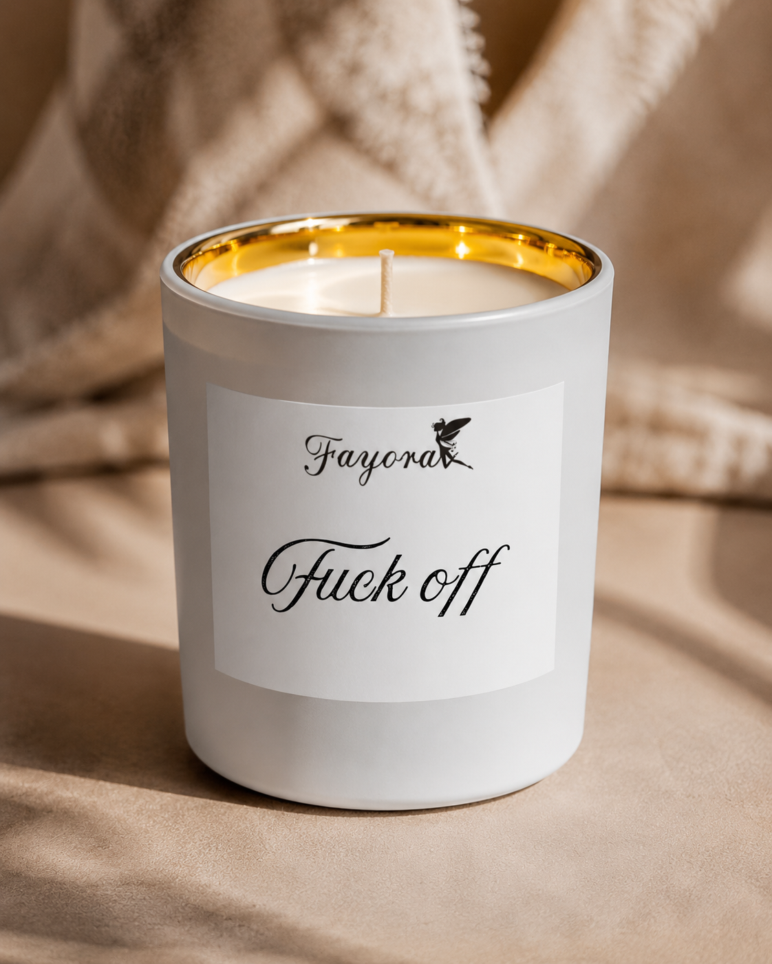 Fuck Off Candle  (400ml)