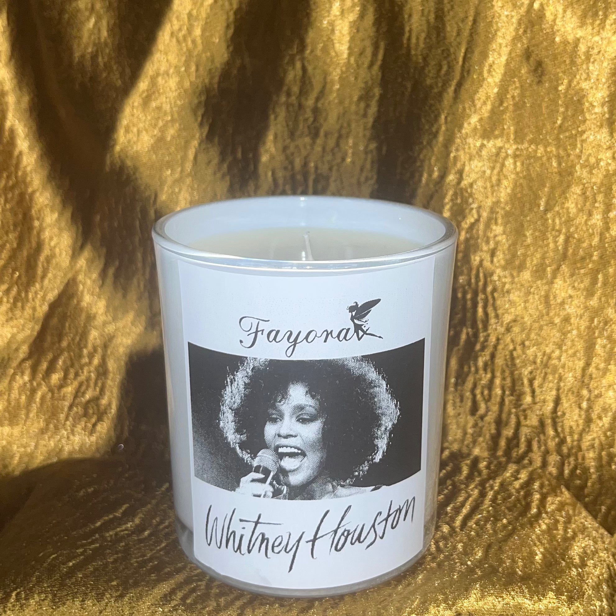 Whitney Huston Candle
