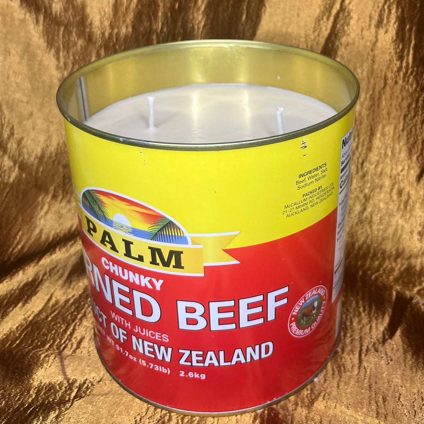 Jumbo SIZED Palm Corned Beef Candle