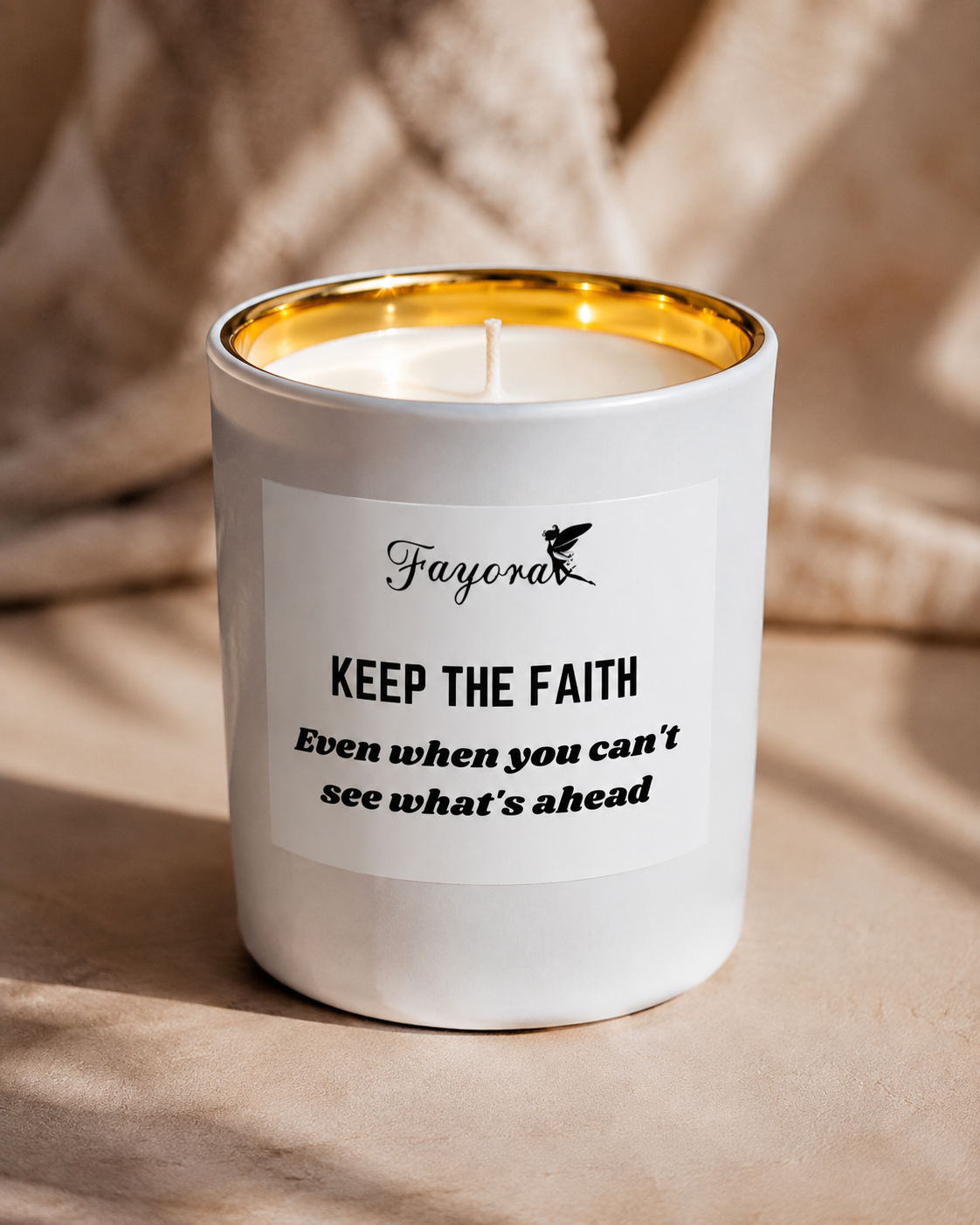Keep The Faith Candle (400ml)